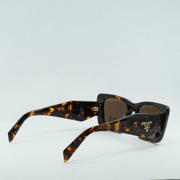 NEW PRADA PR08YS 01V8C1 BROWN SUNGLASSES - Picture 11 of 13